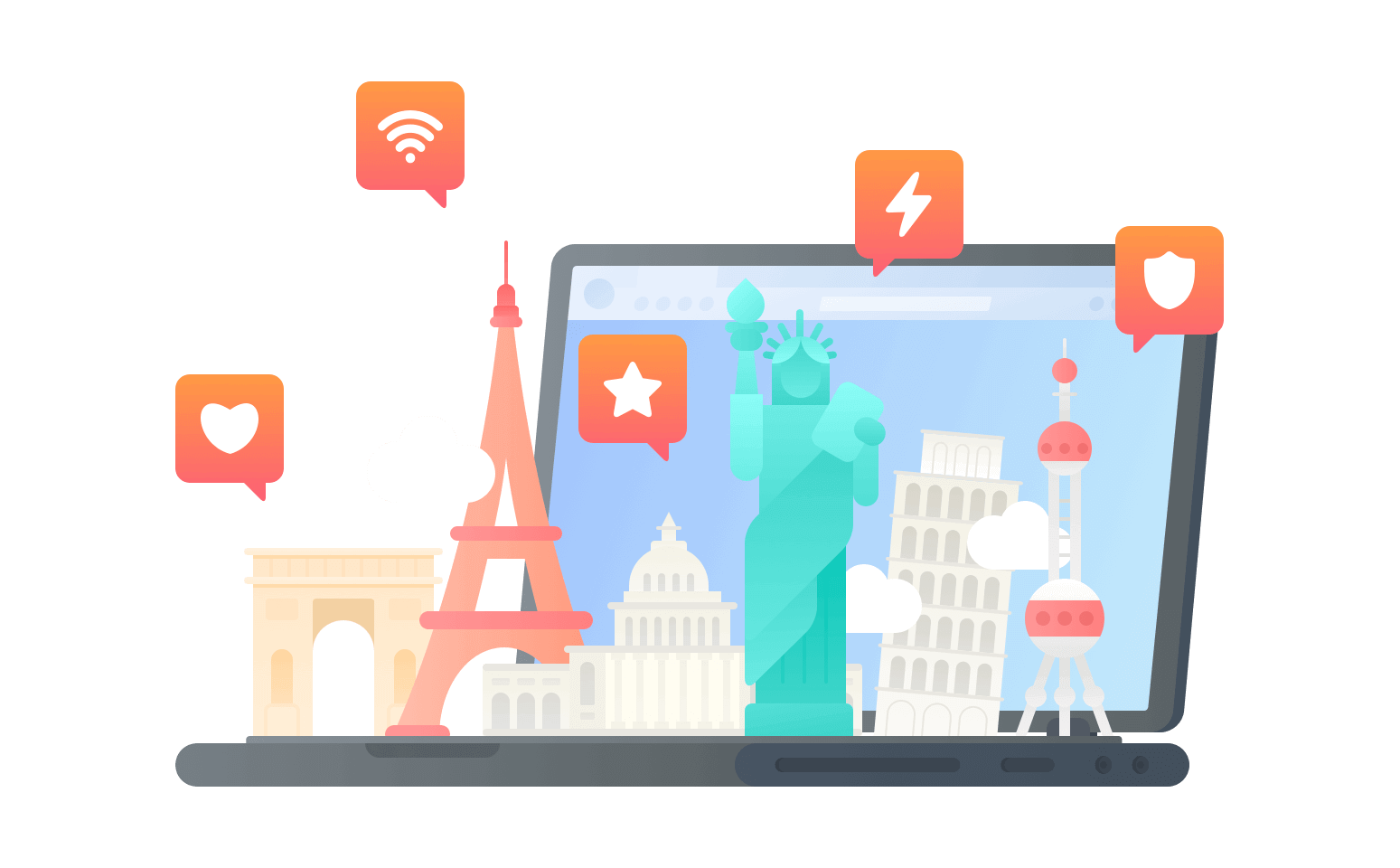 在摩尔多瓦连接到中国的代理 - 翻回VPN